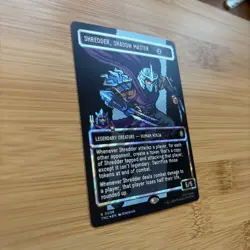 Shredder, Shadow Master (Borderless) (Surge Foil) r0088 TMNT MTG pixel - Image 3