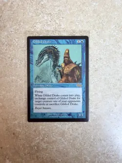 Mtg Gilded Drake Urzas Saga. NM - Image 1