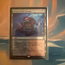 NM Surge Foil Dragonskull Summit, MTG, TMNT Commander, Magic the Gathering, 64 - Image 1