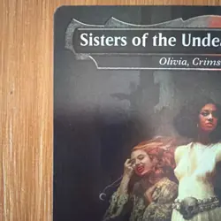 Sisters of the Undead Olivia, Crimson Bride Crimson Vow Mythic 343 Regular MTG - Image 3
