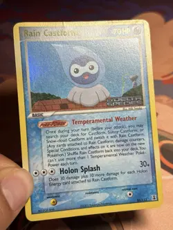 Rain Castform 26/113 EX Delta Species Stamped Reverse Holo Pokemon TCG 2006 - Image 3