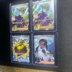 Pokemon TCG Mixed Trainer Lot, 4 Full Art Trainers - Image 1