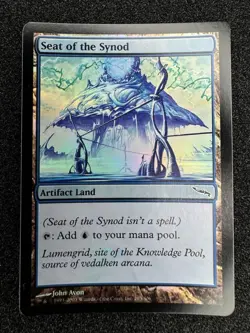 Mirrodin Council Seat Foil English Card Magic The Gathering New - Image 1