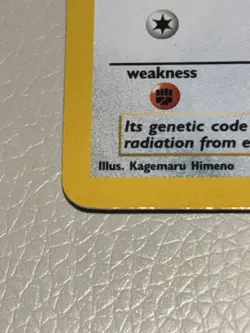 Pokemon Eevee Promo Holo Card 11/53 Wotc Promo SWIRL 🌀 - Image 5