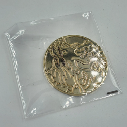 Pokemon TCG Charizard Ultra Premium Collection Metal Gold Coin/Token - Image 3