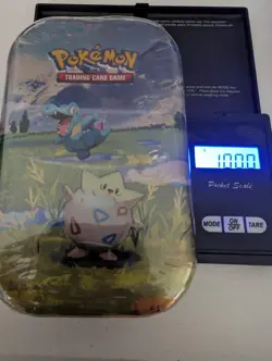 100g EXTRA HEAVY! - Pokemon Ascended Heroes Mini Tin - Possible GOD PACKU - Image 1