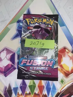 Very Heavy! 20.71 Gram Pokemon Fusion Strike Booster Pack Sealed - Image 2