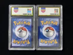 2024 Pokemon TCG S-Chinese Charizard ex CSV5C 145/129 SR Holo PGS 10 Lot*2 LU57 - Image 2