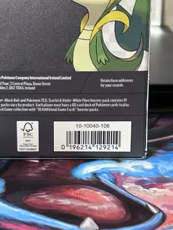 Pokemon Scarlet & Violet Black Bolt and White Flare Poster Collection Box - Image 3