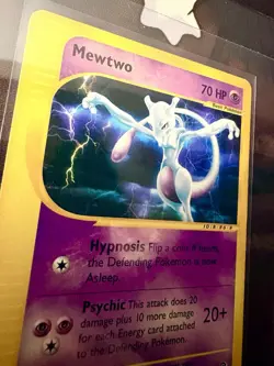 Pokemon TCG Mewtwo Expedition Card 56/165 Regular Rare E-Reader - Image 3