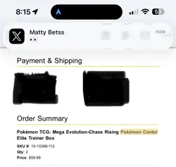 Pokemon Center Chaos Rising ETB(s) x2 - Confirmed preorder - 2 PC ETBS [PRESALE] - Image 1