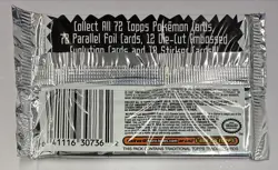 1999 Pokemon The First Movie FACTORY SEALED PACK (Blue Logo) - Image 2