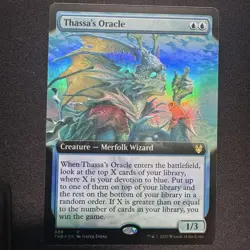 Thassas Oracle Extended English Foil Magic The Gathering Card NM - Image 1