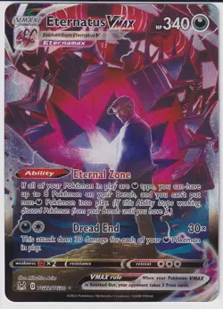 Eternatus VMAX TG22/TG30 Swsh11: Lost Origin Trainer Gallery Holo Pokemon NM - Image 2