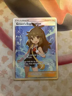 Pokemon Unbroken Bonds Green’s Exploration 209/214 Full Art Holo Ultra Rare NM - Image 1