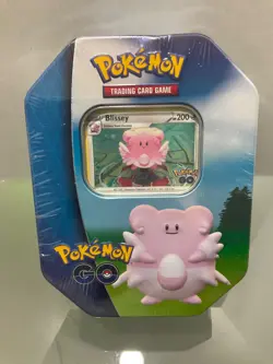 Pokemon GO Blissey tin (slight damage on tin) - Image 1