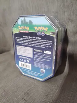 Pokemon GO 2022 Collectible Sealed Tin - SNORLAX (4 Packs, 2 Foils & Stickers) 820650850776 - Image 3