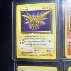 Old 1999 Pokemon rare. Legendary birds!!!!! - Image 5
