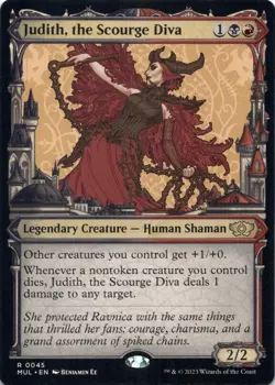 Judith, the Scourge Diva - Multiverse Legends MUL - Magic MTG NM - Image 1