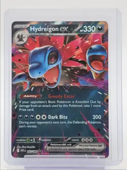 HYDREIGON EX 2025 POKEMON WHITE FLARE DOUBLE RARE HOLO 067/086 Q0588 - Image 1
