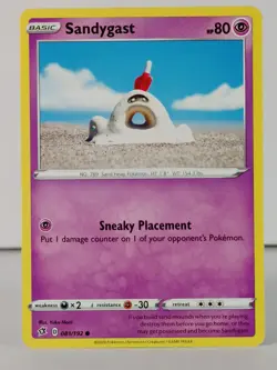 Sandygast - Rebel Clash - Pokemon - 081/192 - NM - singles - Image 1