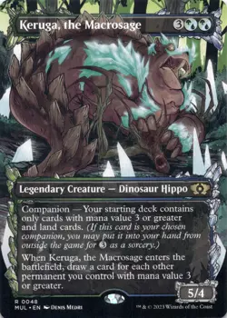 Keruga, the Macrosage - Multiverse Legends MUL - Magic MTG NM - Image 1
