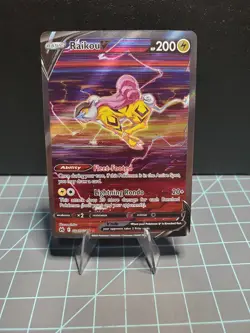 Pokemon TCG Raikou V GG41/GG70 Crown Zenith: Galarian Gallery Holo - Image 1