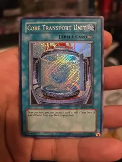Yu-Gi-Oh! SECRET RARE HOLO CARD CORE TRANSPORT UNIT ABPF-EN089 NM UNL ED - Image 2