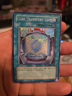 Yu-Gi-Oh! SECRET RARE HOLO CARD CORE TRANSPORT UNIT ABPF-EN089 NM UNL ED - Image 3