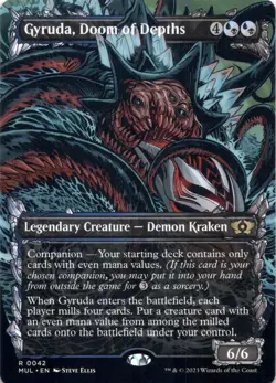 Gyruda, Doom of Depths - Multiverse Legends MUL - Magic MTG NM - Image 1