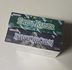 Konami Yu-Gi-Oh! Spell Ruler & Invasion of Chaos Booster Boxes - Image 1