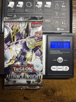 Heavy 12.87g Yu Gi Oh Sealed Alliance Insight booster Pack - Image 1