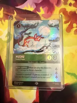 Mint Condition Disney Lorcana Mushu Sneaky Dragon Epic - Image 1
