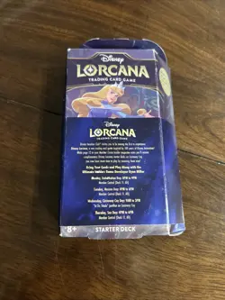 Disney Lorcana First Chapter Starter Deck Sealed Cinderella Simba - First Print - Image 1