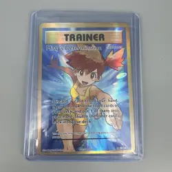 Pokemon Card Misty's Determination 108/108 Evolutions Full Art Gold Trainer LP - Image 1