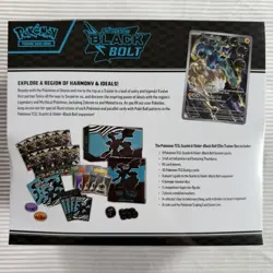 Pokemon Trading Card Game Black Bolt Elite Trainer Box ETB FACTORY SEALED - Image 2
