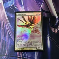 Emeria Angel MTG Magic The Gathering Game Day Foil English - Image 1
