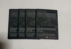 MTG Shipwreck Watermark Silver Screen Foil Set of 4 English Used - Image 1