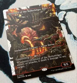 Boiler Bilge Overlord Fracture Foil English MTG Collector Booster New - Image 3