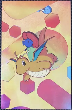 PUZZLE PIECE Dragonite #149 - Scarlet & Violet 151 Pokemon Art Card 2023 - Image 1
