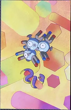 PUZZLE PIECE Magneton #82 - Scarlet & Violet 151 Pokemon Art Card 2023 - Image 1
