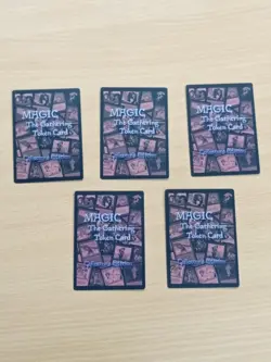 MAGIC MTG TOKEN CARD COLLECTOR EDITION JUN MINAGISH (SET OF 5) - Image 2