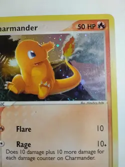 Pokemon Card Charmander EX Dragon 98/97 Secret Rare Holo MP 2003 TCG Vintage - Image 4