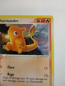 Pokemon Card Charmander EX Dragon 98/97 Secret Rare Holo MP 2003 TCG Vintage - Image 5