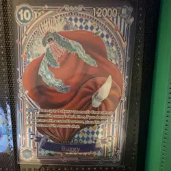 Buggy OP09-051 10(silver) Cost 12000 Power The Four Emperors One Piece CCG Card - Image 1