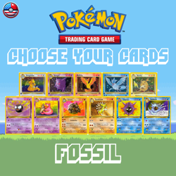 Pokemon 1999 Fossil Set - Choose Your Card! Vintage Wizards of the Coast Holo - Image 1