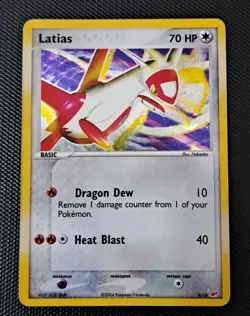 LATIAS 4/10 EX Trainer Kit 1: Latias & Latios English Pokemon Card Holo - Image 2