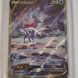 Suicune V Crown Zenith Galarian Gallery Holo Ultra Rare Pokemon Card GG38 - Image 3