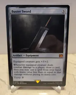 MTG TCG Buster Sword Final Fantasy Regular - Image 1