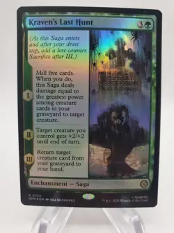MTG - NM - Kraven's Last Hunt Marvel's Spider-Man Foil - Image 1
